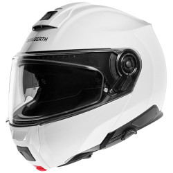 Casco apribile Schuberth C5 monocolore bianco lucido Casco apribile Schuberth C5 monocolore bianco lucido