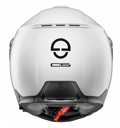 Casco apribile Schuberth C5 monocolore bianco lucido Casco apribile Schuberth C5 monocolore bianco lucido