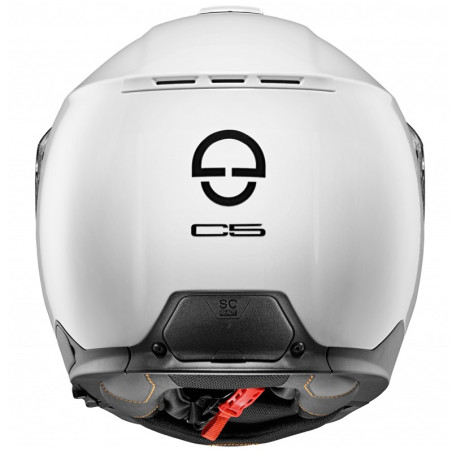 Casco apribile Schuberth C5 monocolore bianco lucido Casco apribile Schuberth C5 monocolore bianco lucido