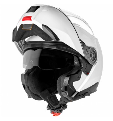 Casco apribile Schuberth C5 monocolore bianco lucido Casco apribile Schuberth C5 monocolore bianco lucido