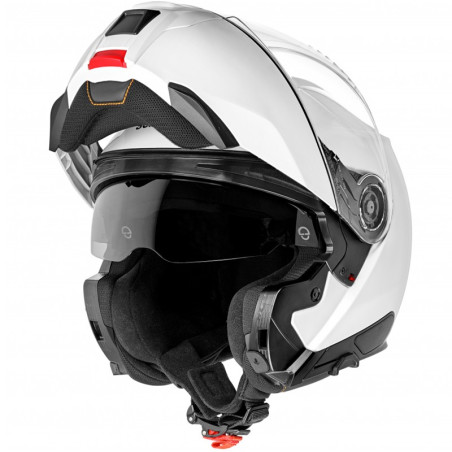 Casco apribile Schuberth C5 monocolore bianco lucido Casco apribile Schuberth C5 monocolore bianco lucido