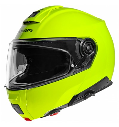 Casco apribile Schuberth C5 monocolore giallo fluo