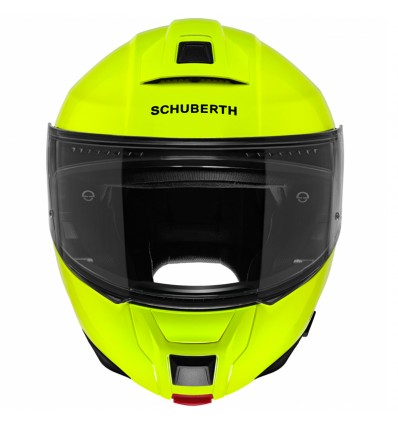 Casco apribile Schuberth C5 monocolore giallo fluo Casco apribile Schuberth C5 monocolore giallo fluo