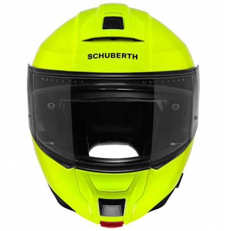 Casco apribile Schuberth C5 monocolore giallo fluo Casco apribile Schuberth C5 monocolore giallo fluo