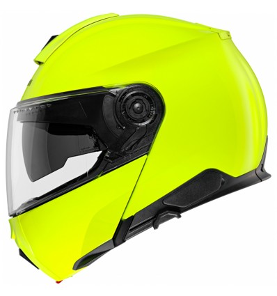 Casco apribile Schuberth C5 monocolore giallo fluo Casco apribile Schuberth C5 monocolore giallo fluo