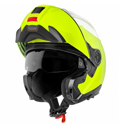 Casco apribile Schuberth C5 monocolore giallo fluo Casco apribile Schuberth C5 monocolore giallo fluo