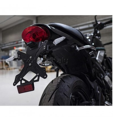 Portatarga regolabile Evotech per Kawasaki Z650 RS Portatarga regolabile Evotech per Kawasaki Z650 RS