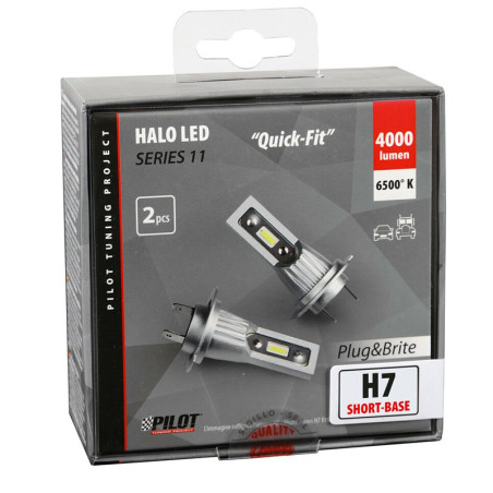 Lampadina H7 Lampa Halo led serie 11 da 2000 lumen Lampadina H7 Lampa Halo led serie 11 da 2000 lumen