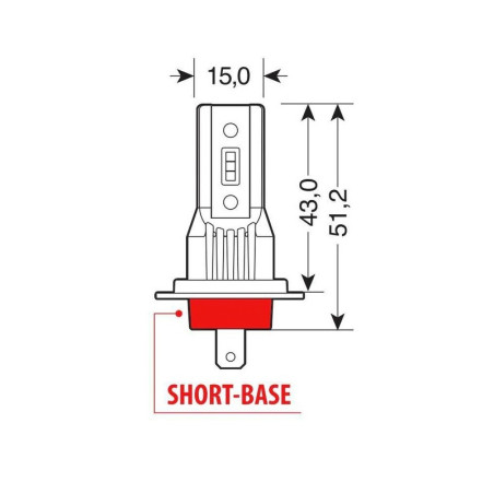 Lampadina H7 Lampa Halo led serie 11 da 2000 lumen Lampadina H7 Lampa Halo led serie 11 da 2000 lumen