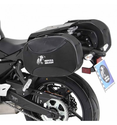 Telai laterali Hepco & Becker C-Bow system per Kawasaki Ninja 650 dal 2017 Telai laterali Hepco & Becker C-Bow system per Kawasaki Ninja 650 dal 2017