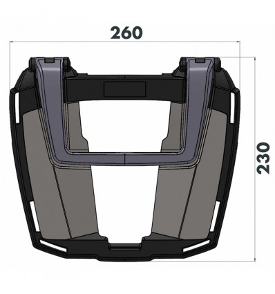 Portapacchi Hepco & Becker Easy Rack per Kawasaki Ninja 650 Portapacchi Hepco & Becker Easy Rack per Kawasaki Ninja 650