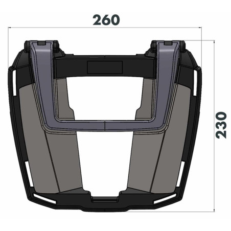 Portapacchi Hepco & Becker Easy Rack per Kawasaki Ninja 650 Portapacchi Hepco & Becker Easy Rack per Kawasaki Ninja 650