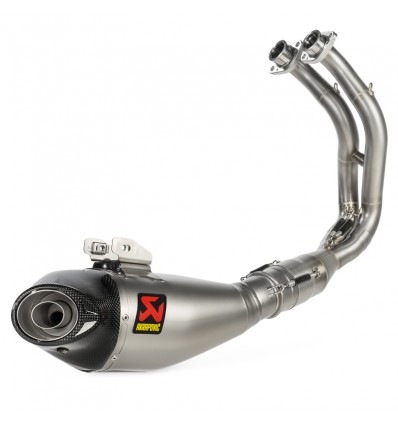Scarico completo Akrapovic Titanio omologato per Z650 e Ninja 650 dal 2021