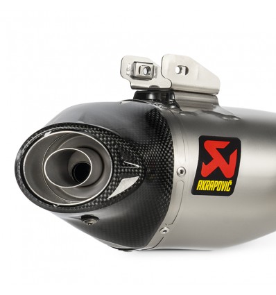 Scarico completo Akrapovic Titanio omologato per Z650 e Ninja 650 dal 2021 Scarico completo Akrapovic Titanio omologato per Z650 e Ninja 650 dal 2021