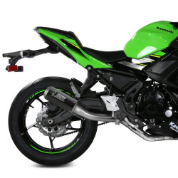 Scarico completo Mivv MK3 Carbon per Kawasaki Ninja Z650 e Ninja 650 dal 2017 Scarico completo Mivv MK3 Carbon per Kawasaki Ninja Z650 e Ninja 650 dal 2017