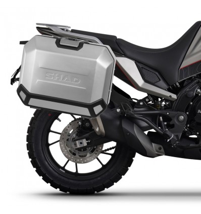 Portavaligie laterale Shad 4P per valigie compatibili su Morini X-Cape 650 Portavaligie laterale Shad 4P per valigie compatibili su Morini X-Cape 650