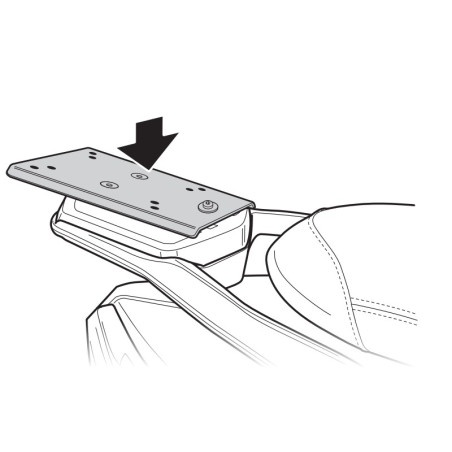 Portapacchi Shad per SYM HD 300 Portapacchi Shad per SYM HD 300