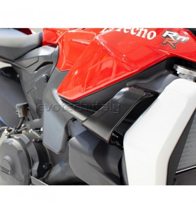 Alette aerodinamiche in alluminio Evotech per Ducati Streetfighter V2 955 Alette aerodinamiche in alluminio Evotech per Ducati Streetfighter V2 955