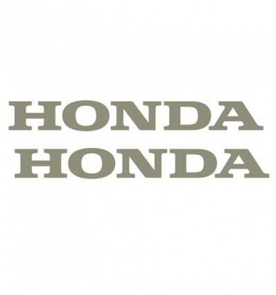 Coppia adesivi scritta Honda 7 cm in vari colori Coppia adesivi scritta Honda 7 cm in vari colori