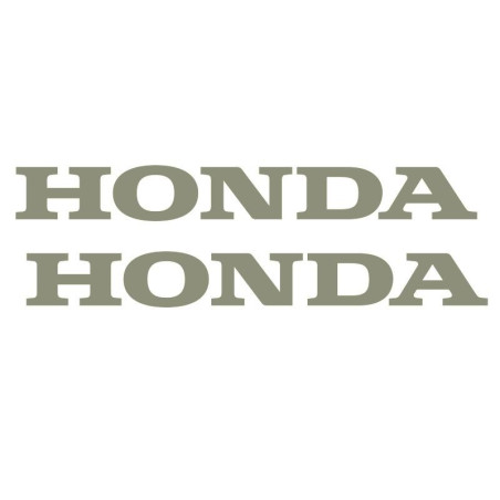 Coppia adesivi scritta Honda 7 cm in vari colori Coppia adesivi scritta Honda 7 cm in vari colori