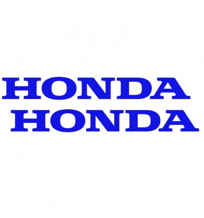 Coppia adesivi scritta Honda 7 cm in vari colori Coppia adesivi scritta Honda 7 cm in vari colori