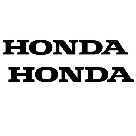 Coppia adesivi scritta Honda 7 cm in vari colori Coppia adesivi scritta Honda 7 cm in vari colori