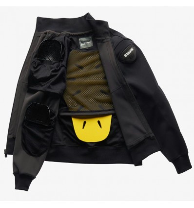 Giacca da moto Blauer Easy Man Pro nero asfalto Giacca da moto Blauer Easy Man Pro nero asfalto