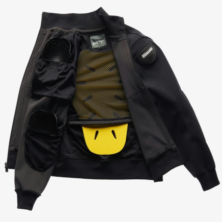 Giacca da moto Blauer Easy Man Pro nero asfalto Giacca da moto Blauer Easy Man Pro nero asfalto