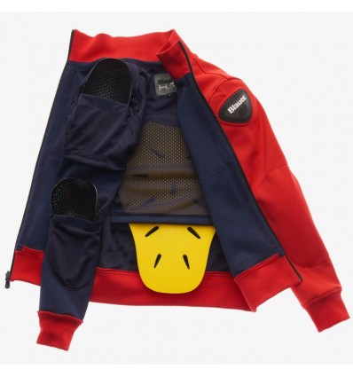 Giacca da moto Blauer Easy Man Pro rosso Giacca da moto Blauer Easy Man Pro rosso