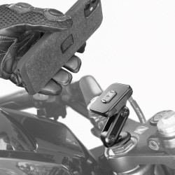 Supporto Peak Design su canotto sterzo per smartphone e accessori dedicati Supporto Peak Design su canotto sterzo per smartphone e accessori dedicati