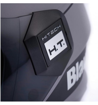Casco Blauer HT Brat grigio opaco e nero Casco Blauer HT Brat grigio opaco e nero