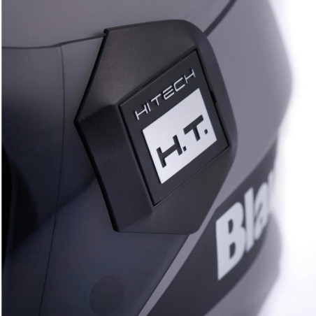 Casco Blauer HT Brat grigio opaco e nero Casco Blauer HT Brat grigio opaco e nero
