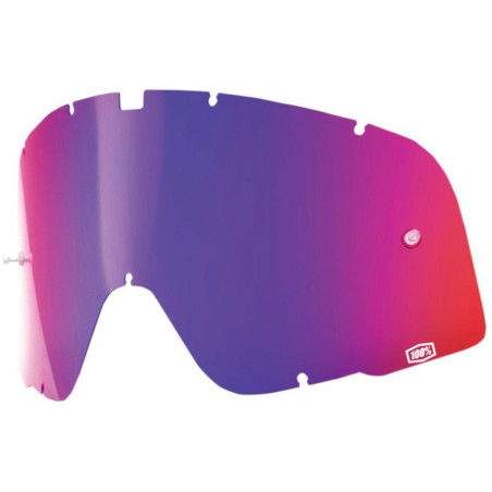 Lente 100% per maschere The Barstow blu rosso specchio