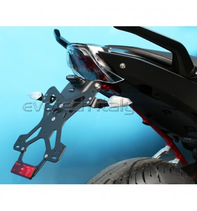 Portatarga regolabile Evotech per BMW R1200 R e RS dal 2015 Portatarga regolabile Evotech per BMW R1200 R e RS dal 2015