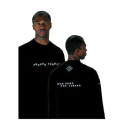 T-Shirt manica lunga Tucano Urbano Scrivi-T 380 nera