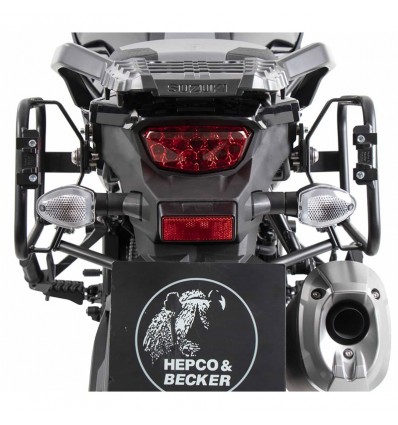 Telai laterali Hepco & Becker per Suzuki V-Strom 1050 dal 2020 Telai laterali Hepco & Becker per Suzuki V-Strom 1050 dal 2020