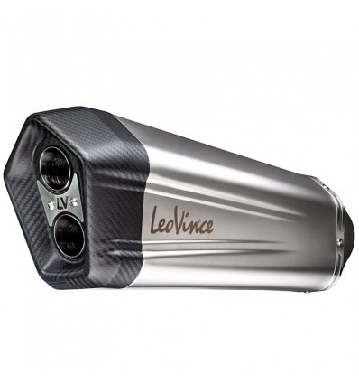 Terminale Leovince LV-12 Inox per Suzuki DL 1050 V-Strom/XT