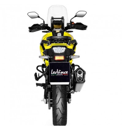 Terminale Leovince LV-12 Inox per Suzuki DL 1050 V-Strom/XT Terminale Leovince LV-12 Inox per Suzuki DL 1050 V-Strom/XT
