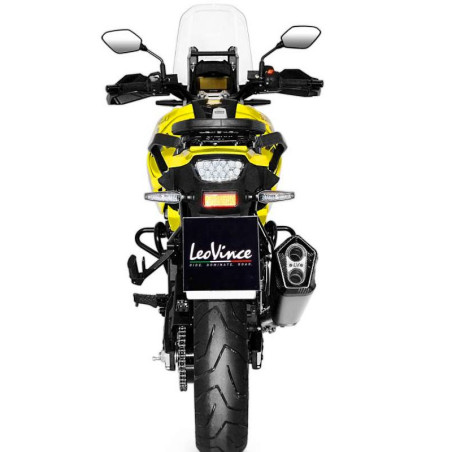 Terminale Leovince LV-12 Inox per Suzuki DL 1050 V-Strom/XT Terminale Leovince LV-12 Inox per Suzuki DL 1050 V-Strom/XT