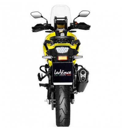 Terminale Leovince LV-12 Black per Suzuki DL 1050 V-Strom/XT Terminale Leovince LV-12 Black per Suzuki DL 1050 V-Strom/XT