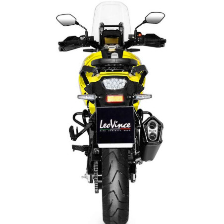 Terminale Leovince LV-12 Black per Suzuki DL 1050 V-Strom/XT Terminale Leovince LV-12 Black per Suzuki DL 1050 V-Strom/XT