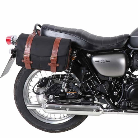 Telai laterali Hepco & Becker C-Bow system per Kawasaki W 800 Street/Cafe dal 2019 Telai laterali Hepco & Becker C-Bow system per Kawasaki W 800 Street/Cafe dal 2019