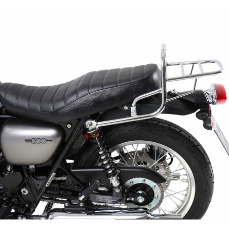 Portapacchi Hepco & Becker Rear Rack per Kawasaki W800 dal 2019 Portapacchi Hepco & Becker Rear Rack per Kawasaki W800 dal 2019
