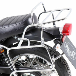 Portapacchi e telai laterali Hepco & Becker cromati per Kawasaki W800 dal 2019 Portapacchi e telai laterali Hepco & Becker cromati per Kawasaki W800 dal 2019