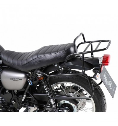 Portapacchi e telai laterali Hepco & Becker neri per Kawasaki W800 dal 2019 Portapacchi e telai laterali Hepco & Becker neri per Kawasaki W800 dal 2019