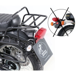 Portapacchi e telai laterali Hepco & Becker neri per Kawasaki W800 dal 2019 Portapacchi e telai laterali Hepco & Becker neri per Kawasaki W800 dal 2019