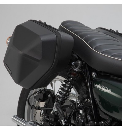 Set borse laterali Urban ABS con telai SW-Motech per Kawasaki W800 dal 2019 Set borse laterali Urban ABS con telai SW-Motech per Kawasaki W800 dal 2019