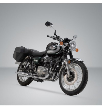 Set borse laterali Urban ABS con telai SW-Motech per Kawasaki W800 dal 2019 Set borse laterali Urban ABS con telai SW-Motech per Kawasaki W800 dal 2019