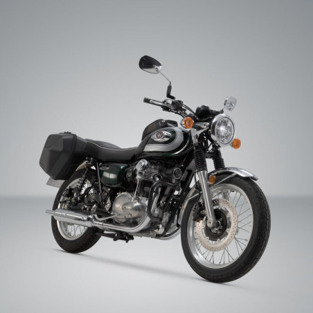 Set borse laterali Urban ABS con telai SW-Motech per Kawasaki W800 dal 2019 Set borse laterali Urban ABS con telai SW-Motech per Kawasaki W800 dal 2019