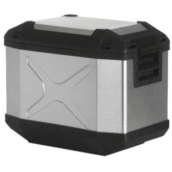 Set completo telai laterali e valige argento Hepco & Becker Cutout per Ducati Desert X Set completo telai laterali e valige argento Hepco & Becker Cutout per Ducati Desert X